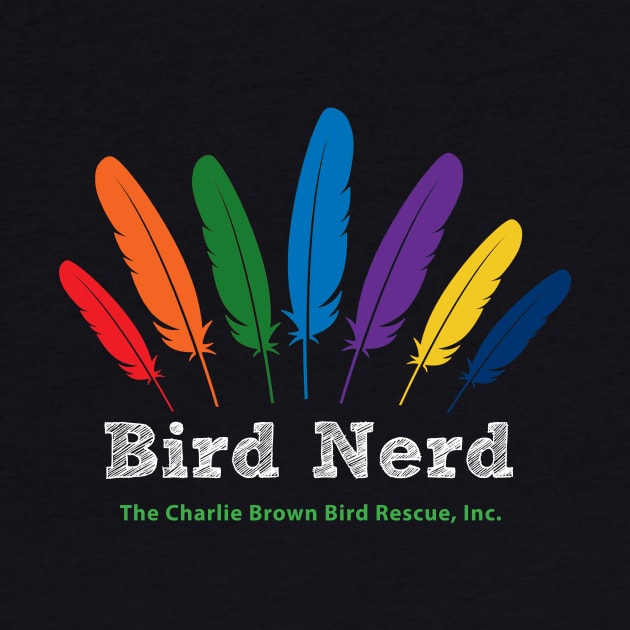 CB bird nerd 2 - white type by Just Winging It Designs